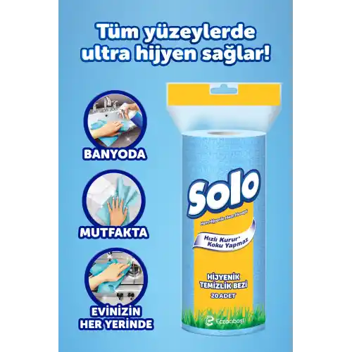 Solo Hijyenik Temizlik Bezi