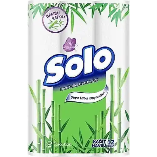 Solo Kağıt Havlu 12li Bambu
