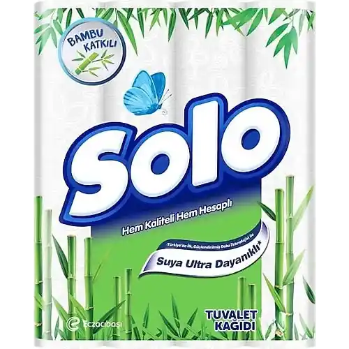 Solo Tuvalet Kağıdı 16lı Bambu
