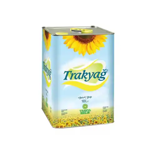 Trakya Ayçiçek Yağı Tnk 18Lt.