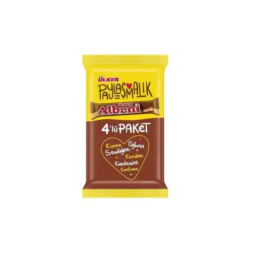 Ülker Albeni Kapl.bar Mp Paket 4x40gr