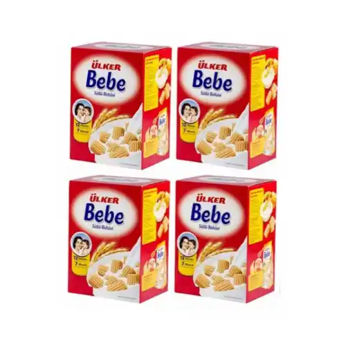 Ülker Bebe Bisküvisi 800gr Koli 4lü