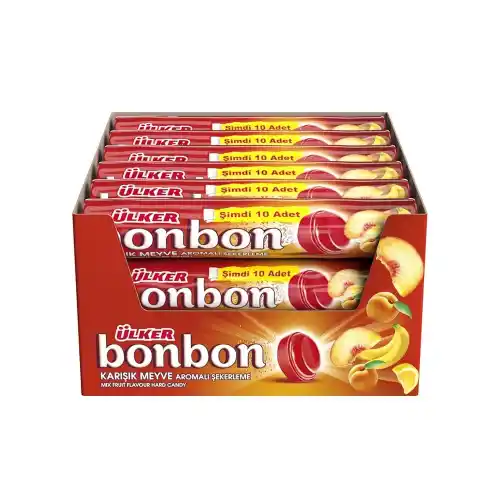 Ülker Bonbn Karş. Meyve Aromlı 36g  Koli 24lü
