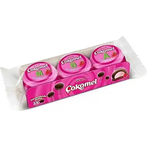 Ülker Çokomel Çilek 3x12gr