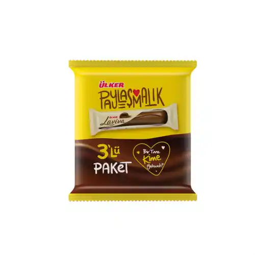 Ülker Laviva Dolg. Bisk. Bar 3x35gr 3lü Mp