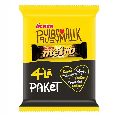 Ülker Metro Kapl.bar 4x36g