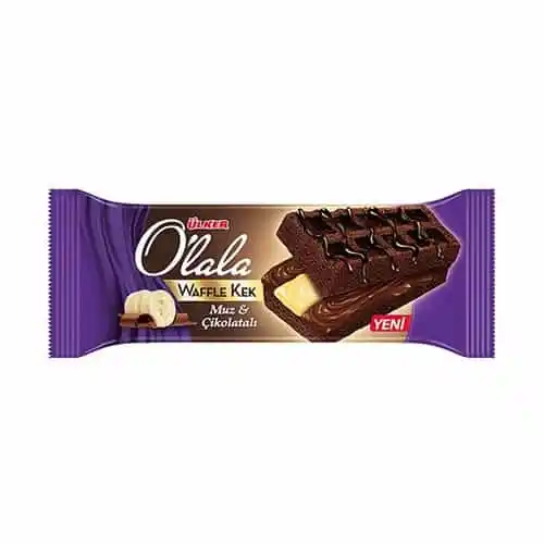 Ülker Olala Waffle Kek Çikolatalı-muzlu 70g
