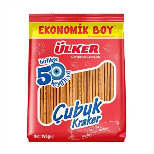 Ülker Sade Çub.kraker 195g