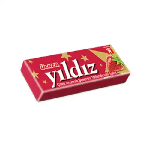 Ülker Yıldız Şekersiz Stıck Çilek 7gr