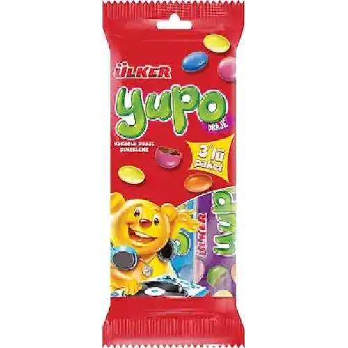 Ülker Yupo Draje Tüp 3x20gx16