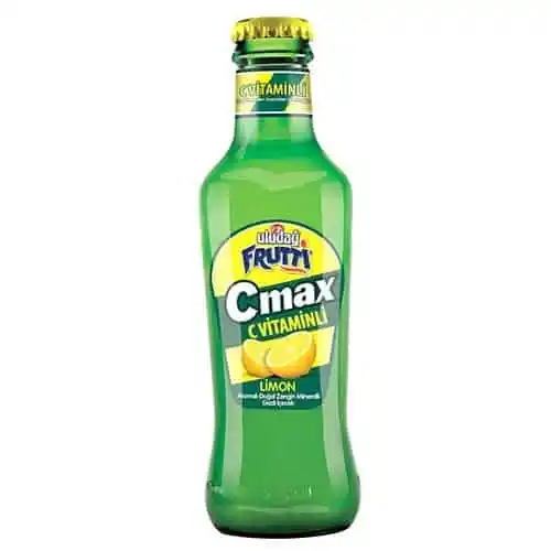 Uludağ Frutti Cmax Limon 200 Ml Cam Şişe