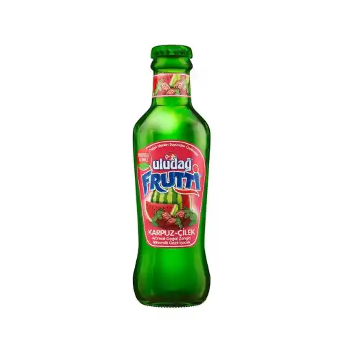 Uludağ Frutti Karpuz-çilek 200ml Cam Şişe