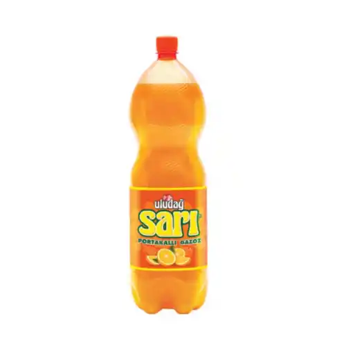 Uludağ Gazoz 1lt Sarı Az Şekerli