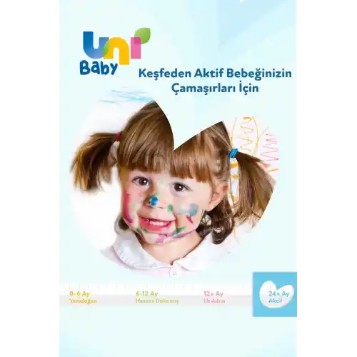 Unibaby Sıvı Çamaşır Deterjanı 1500ml Aktif