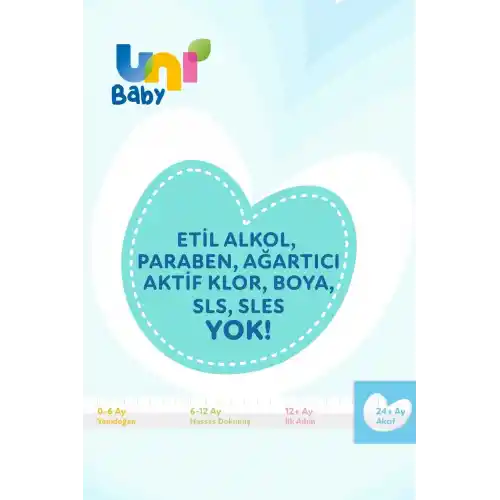 Unibaby Sıvı Çamaşır Deterjanı 1500ml Aktif Paket 3lü