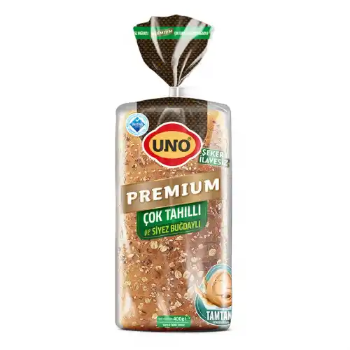 Uno Premium Çok Tahıllı Ve Siyez Buğdaylı 400 Gr