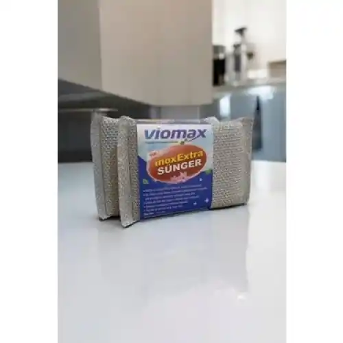 Viomax İnox Sünger 2li