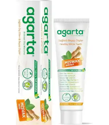 Agarta Doğal Diş Macunu Misvak Özlü 100 Ml