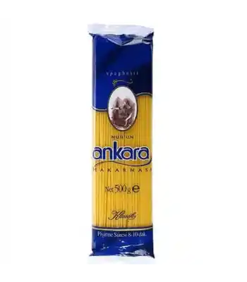 Ankara Makarna 500gr Spagetti 20Li Koli