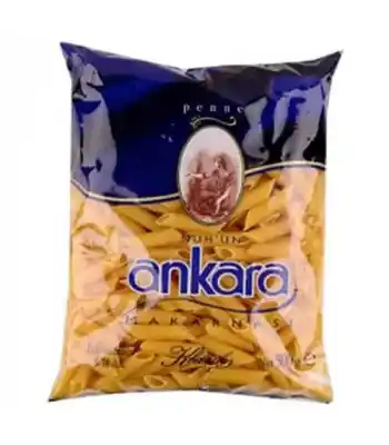 Ankara Makarna Kalem Penne 500 Gr 20Li Koli