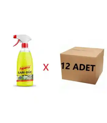 Asperox Sarı Güç 1000 Ml 12li Koli