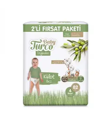 Baby Turco 2li Fırsat Paketi Maxi 82li