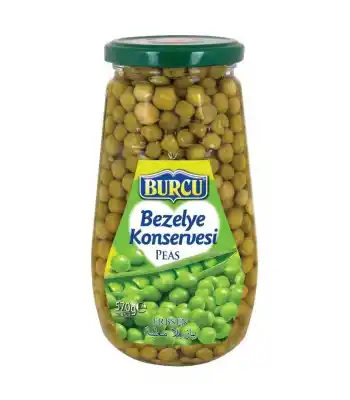 Burcu Bezelye Konservesi 570 Gr