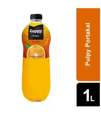 Cappy Meyve Suyu 1 Lt Pulpy Karışık Parcacık