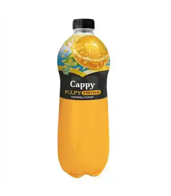 Cappy Meyve Suyu 1 Lt Pulpy Portakal Parcacık