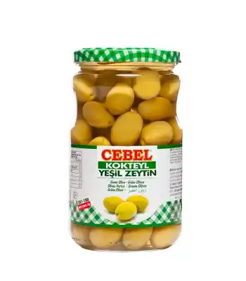 Cebel Kokteyl Yeşil Zeynin 400 Gr Cam