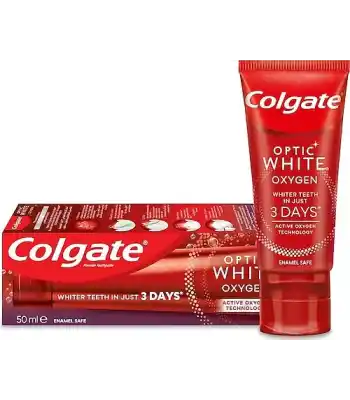 Colgate Optic White Oxygen 50ml + Diş Fırçası Hediye