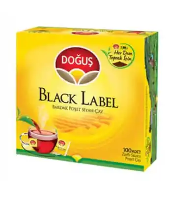 Doğuş Black Label Süzen Poset Cay 100 Lu