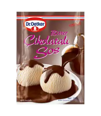 Dr.oetker Bitter Çikolatalı Sos 122 G
