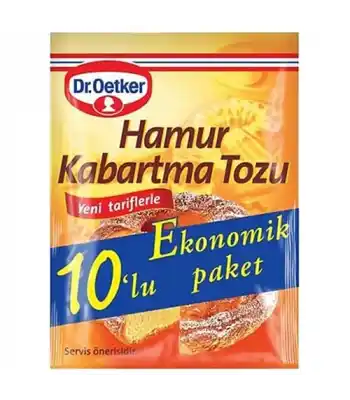 Dr.oetker Hamur Kabartma Tozu 10 Lu