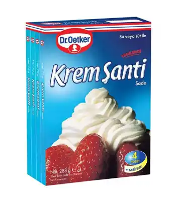 Dr.oetker Krem Şanti 4lü Ekonomik 288 G