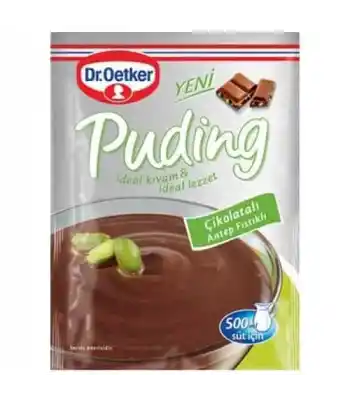 Dr.oetker Puding Çikolata Antepfıst.100 G