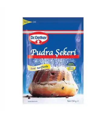 Dr.oetker Pudra Şekeri 150 G Kilitli Amb.