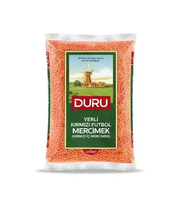 Duru Kırmızı Mercimek Futbol 2000gr