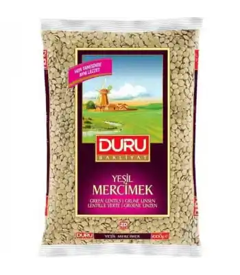 Duru Yeşil Mercimek 1000 Gr