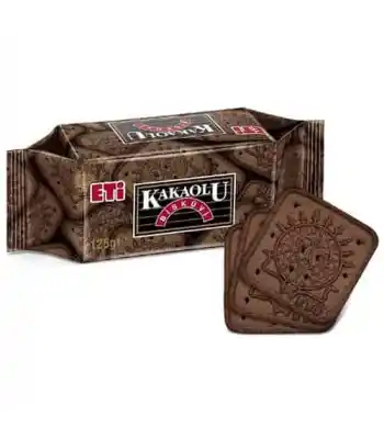 Eti Burçak Kakaolu Bisküvi 125 Gr