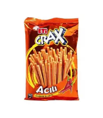 Eti Crax Daha Acılı Cubuk Kraker 50 Gr
