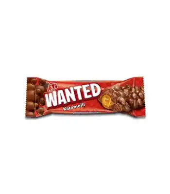 Eti Wanted Karamelli Büyük Boy 32 Gr