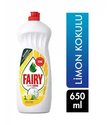 Fairy Bulaşık Deterjanı Limon 650 Ml