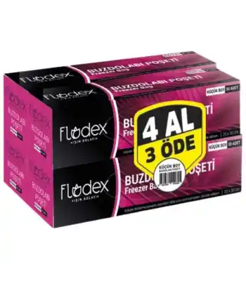 Flodex 3+1 Buzdolabı Poşeti Küçük