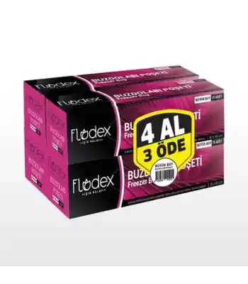 Flodex 3+1 Buzdolabı Poşeti Orta