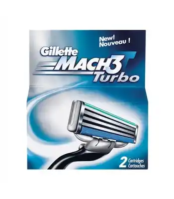 Gillette Mach3 Turbo Bıçak 2li