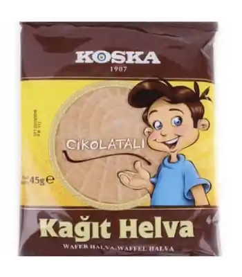Koska Kağıt Helva 45 Gr Çikolatalı