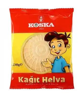 Koska Kağıt Helva 45 Gr Sade