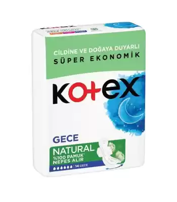 Kotex Quadro 14lü Gece