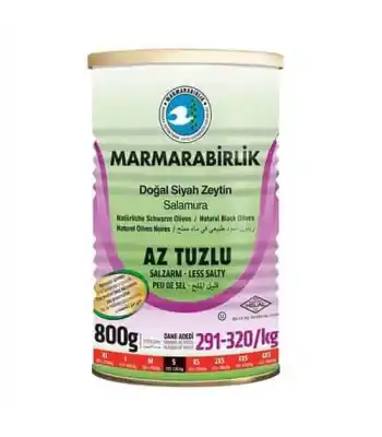 Marmarabirlik Az Tuz 800 Gr Teneke